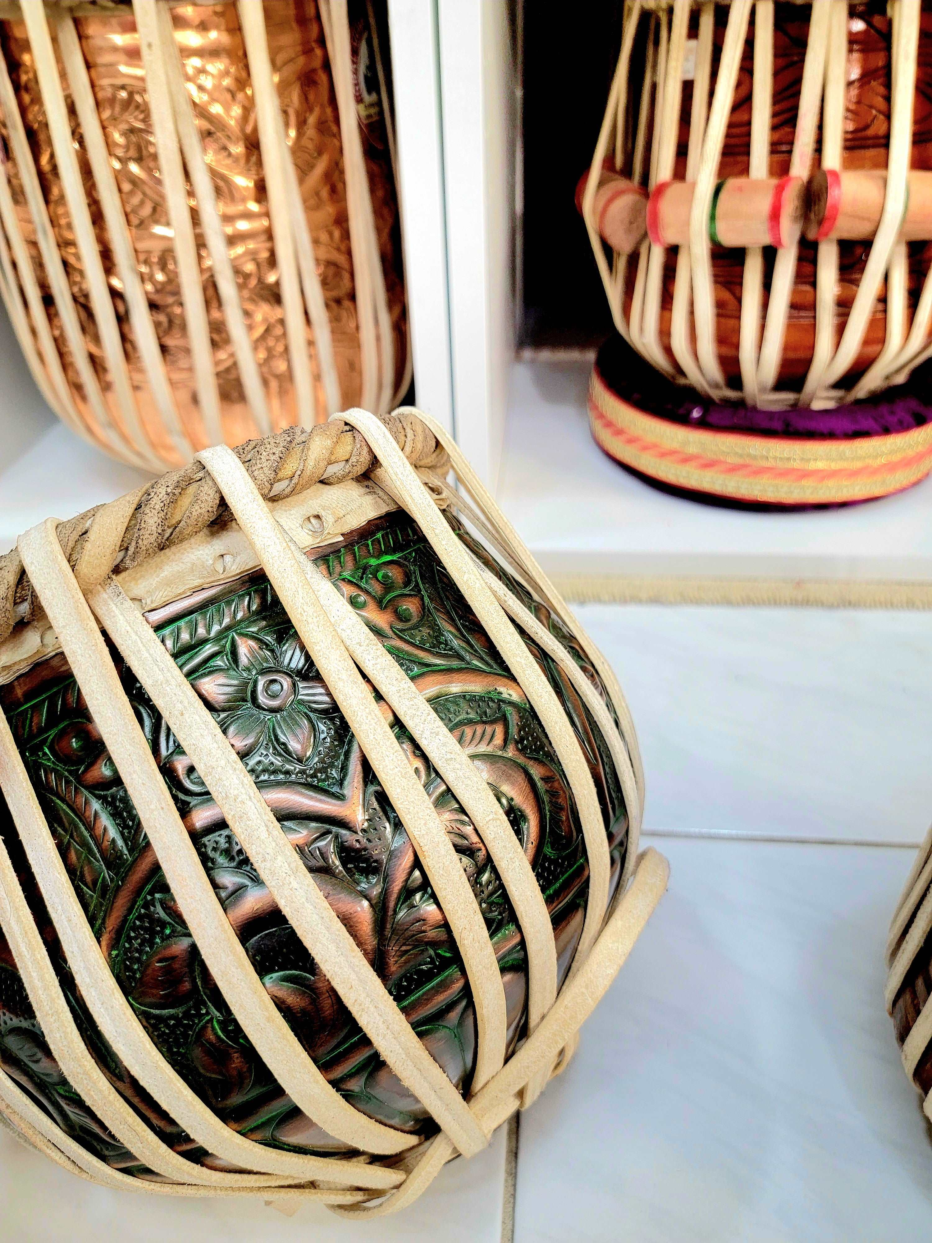 Antique Toddler Tabla Set - Image 3
